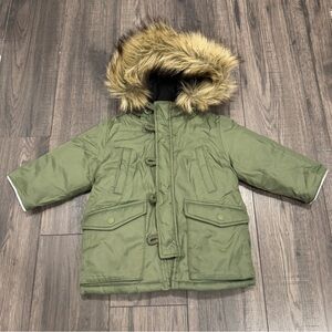 babyGAP Army Green Coldcontrol Max 12–18M
